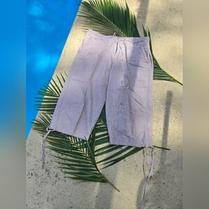 Guess Light Purple Capris